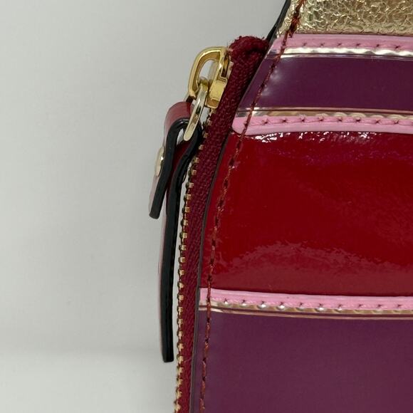 Kate Spade PWRU6152 Champagne Coin Purse Leather Pop Fizz Clink Statement Party - Picture 12 of 14